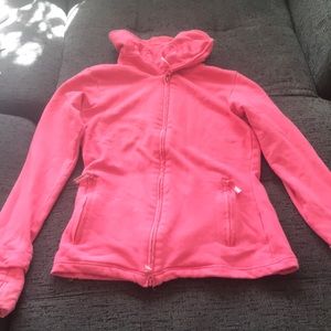 Kids Pink bench sweater with neck
